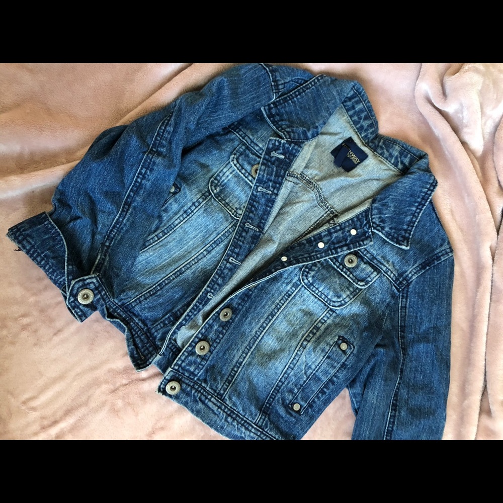 Cropped Jean Jacket